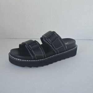 Princess Polly Black Sandals